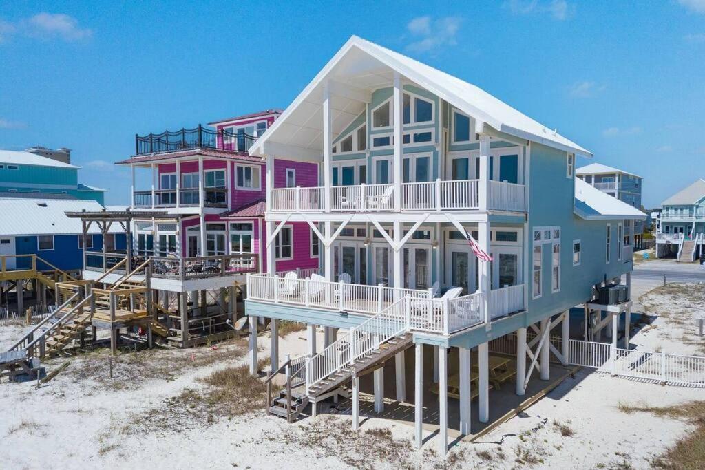 Oceanfront/Zero Steps To Beach/Views/4Br Gulf Shores Eksteriør billede