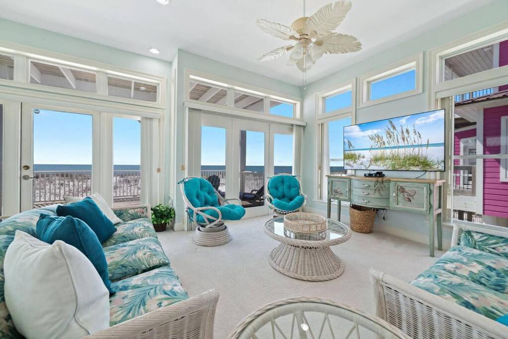 Oceanfront/Zero Steps To Beach/Views/4Br Gulf Shores Eksteriør billede